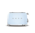 Smeg TSF03PBUS Pastel Blue 50s Retro Style 4 Slot Toaster (Open Box) Box Damage