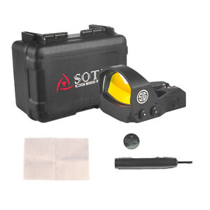 Sig Sauer SOR11000 Romeo1 SOTAC Reflex Sight 1x30mm, 3 MOA Red Dot Reticle