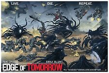 Edge of Tomorrow poster Stan & Vince Tom Cruise Emily Blunt Private Commission