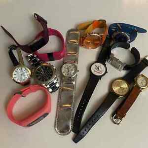 Assorted Watches Used Not Working For Parts Or Pieces lot 161