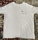 Patagonia Men's Line Logo Ridge Stripe Organic Pocket T-Shirt (White) XXL