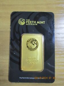 New ListingThe Perth Mint Australia 1 ounce 999 Fine Gold Bullion Bar faux