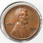 1928-D Lincoln Wheat Cent in AU Cleaned Condition KM#132   (230)