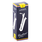 Vandoren 5 Pack Traditional Baritone Saxophone Reeds #4 Strength 4 SR244