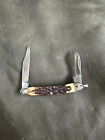 Vintage Schrade Uncle Henry 804UH 2 blade knife with schakle
