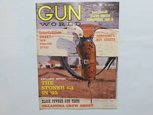 Magazine GUN WORLD 1965 July Mauser Conversion Stoner 63 Black Powder Test GW