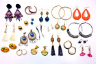 Vintage to Now Fashion Jewelry PIERCED  EARRING Lot Mixed Materials, Styles #68