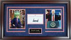 Donald Trump Custom Framed Autographed 45th Presidential Photo Display JSA LOA