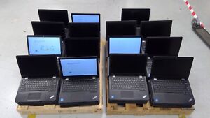 LOT OF 74 Thinkpad Chromebook 13 Laptop Celeron 3855U 4GB 16GB SSD 13.3 FHD