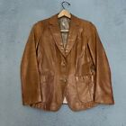 Scully Leather Jacket Womens Size 10 Brown *READ