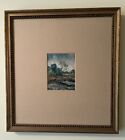 1910-20s Antique American Impressionism Oil Painting Signed R. Ross