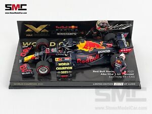 Red Bull F1 RB16B Max Verstappen Abu Dhabi 2021 World Champion 1:43 MINICHAMPS