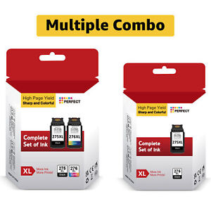 PG-275XL CL-276XL Ink Cartridge compatible with Canon PIXMA TS3520 TS3500 Lot