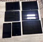 Lot of 7 Mixed Tablets-Asus, Surface, Samsung SM-t380,GT-P5210, SM-T520 Untested