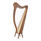 Roosebeck 29-String Minstrel Harp w/Chelby Levers & Pedestal- 5 Panel