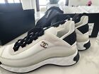 Chanel Classic White Tennis Shoes 36.5