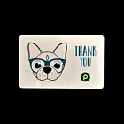 Publix Frenchie Wearing Glasses NEW 2020 COLLECTIBLE GIFT CARD $0 #6006