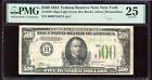 1934 $500 Federal Reserve Note Bill FRN FR-2201 - Certified PMG 25 (Very Fine)