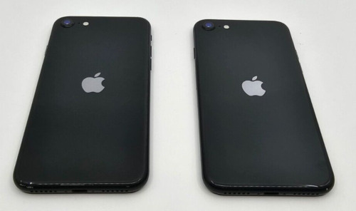 New ListingLot 2x Wholesale Apple iPhone SE 2020 Black 64GB Unlocked 4G LTE Phones