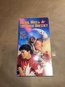 Mario, Mike & The Great Gretzky behind the scenes at Canada cup ‘87 VHS