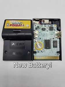 Pokemon Pinball (Nintendo Game Boy Color) Authentic Tested Cleaned NEW BATTERY!