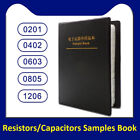 0201/0402/0603/0805/1206 SMD/SMT Resistors/Capacitors Samples Book Assorted Kit