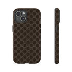 Monogram-Gucci iPhone Hard Tough Phone Case