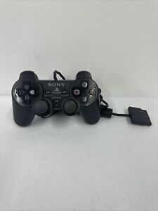 Original Sony PlayStation 2 PS2 DualShock Controller Black SCPH-10010