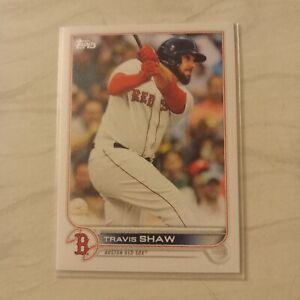 2022 Topps Series 1 Travis Shaw #88 Boston Red Sox Baseball ⚾️