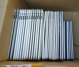 Lot of 32 iPads - READ DESCRIPTION - Used/Broken Sold AS IS