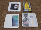 HTC ONE PN07200 32GB Sprint Silver Android Smartphone Open Box All Accessories