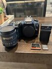 Canon EOS 7D Mark II 20.2MP Digital SLR Camera - Black (Body Only) (with...