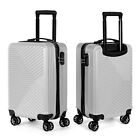New Listing20-Inch Carry On Small Luggage with Spinner Wheels Lightweight Hardside Suitcase