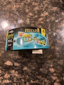 25 Pack Maxell Photo CD-R Pro 48X 700mb Recordable Discs