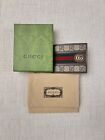 NEW AUTHENTIC GUCCI GG OPGIDIA BEIGE BI-FOLD WALLET FOR MEN