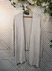 AKRIS for Bergdorf Goodman Women's Ivory Cardigan Open Front Size US G