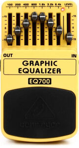 Behringer EQ700 Graphic Equalizer Pedal New in a box