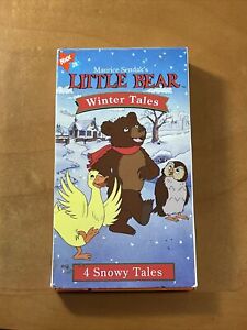 Little Bear Winter Tales VHS 1997 Nick Jr
