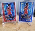 New Listing2020-21 Panini Select Tyrese Maxey Blue Shimmer Prizm Rookie Selections RC +1