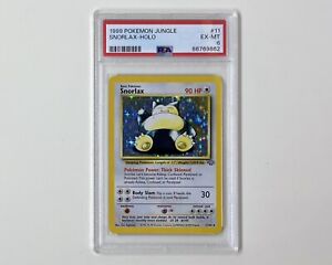 1999 Pokemon TCG Jungle #11/64 Snorlax-HOLO PSA 6 Excellent To Mint! 🔥🔥🔥