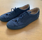 Common Projects Achilles low in navy textured canvas, size 44