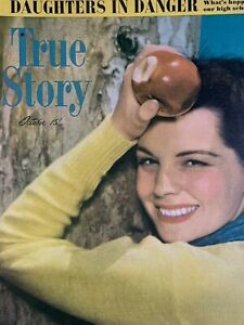 New ListingVintage True Story Magazine Oct 1947 Cover By Geoffrey Morris Great Ads Stories