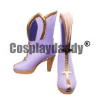 LOL the Rogue Assassin Akali Star Guardian Ver. Cosplay Shoes Heeled Boots S008