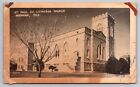 New ListingSt. Paul Evangelical Lutheran Church Brenham Texas TX 1942 Postcard