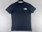 The North Face Shirt Men Small Black Short Sleeve Crew Neck 100% Cotton Hike