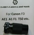 1 yr. warranty Vivitar 80-200mm f4 Lens manual focus FD for Canon AE-1 telephoto