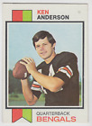 1973 TOPPS FOOTBALL KEN ANDERSON ROOKIE RC CARD #34 EX EXCELLENT CONDITION