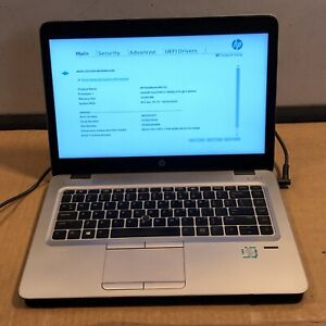 HP EliteBook 840 G3 Intel Core i7-6600U @2.60GHz 16GB Ram Laptop Computer No HDD