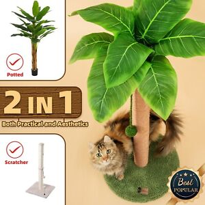 Cat Scratching Post Cat Scratcher 35 inch Tall Scratching Post with Sisal Rope