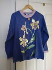 New Storybook Knits Women's Button Down Sequin Iris Sweater Large